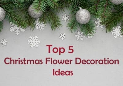 Christmas Flower Decoration ideas qatar
