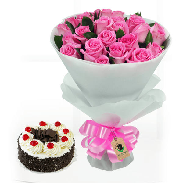 A Mother's Love A Mother's Love Bouquet with 1Kg Cake.