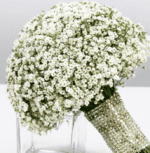 BRIDAL BOUQUET - Gypsophila round-1