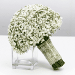 BRIDAL BOUQUET - Gypsophila round