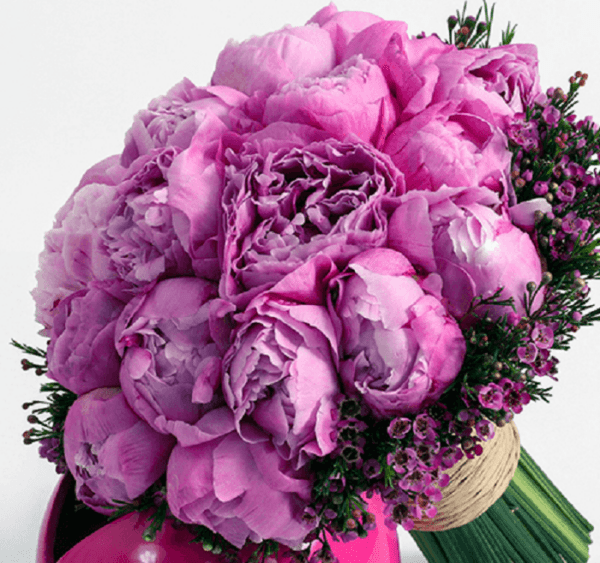 BRIDAL BOUQUET - Pink Peonies
