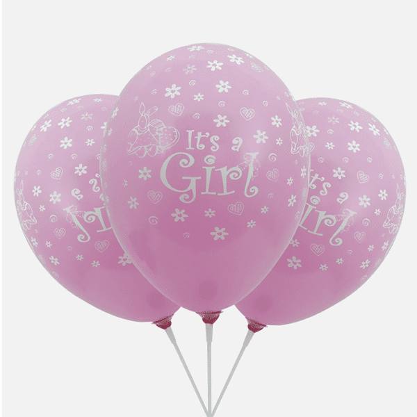 Baby Girl Balloons Baby Girl Balloons