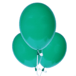 Blue Green Balloons