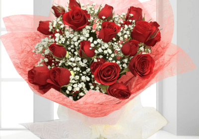 Bouquet of fresh Red Spray Roses