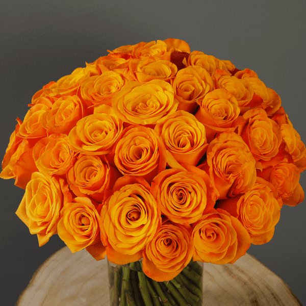 Bunch of Orange Roses