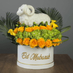 Eid Gift Box - Yellow & Green
