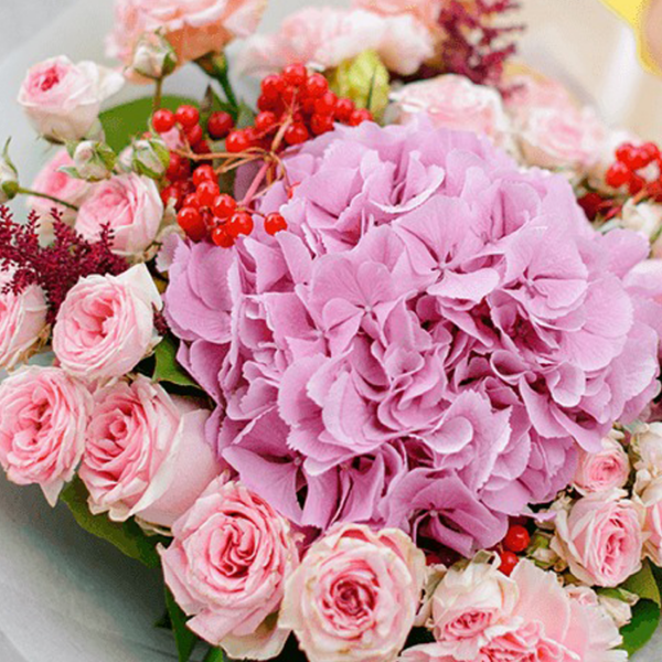 Pink Proposal-1 Pink Proposal Flower Bouquet Online