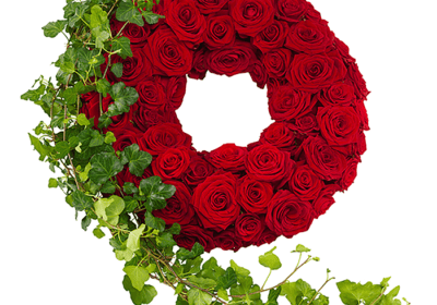 Red Rose Wreath