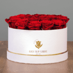 Red Rose in White Box-3