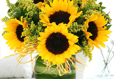 Sunflower Bouquet delivery in qatar