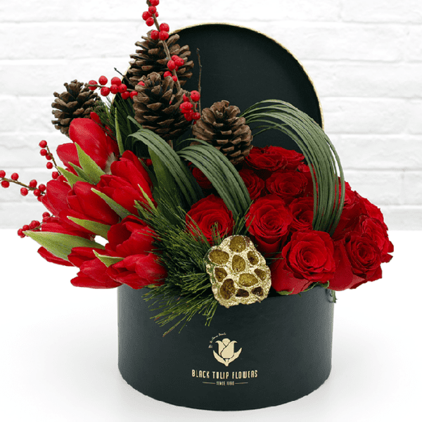 Christmas Flower Box Christmas Flower Box