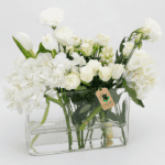 Bunch of white flowers