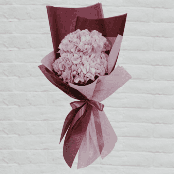 Pink Hydrangeas Bouquet