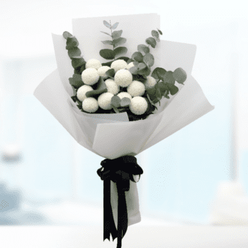 Bouquet of White Ping Pong