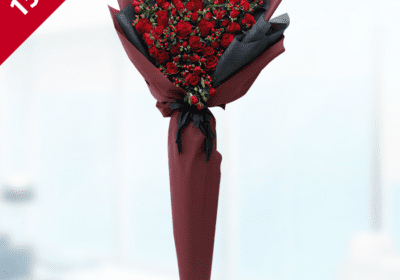 Red Bouquet 1.5 meters