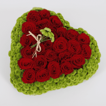 heart shaped arrangement