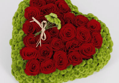 heart shaped arrangement