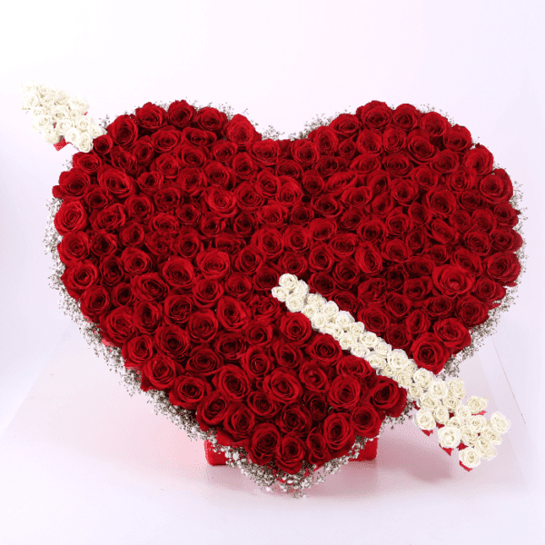 cupid heart arrow flower cupid heart arrow flower