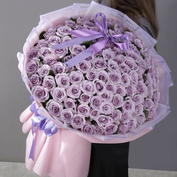 21 Purple Rose Bouquet online delivery