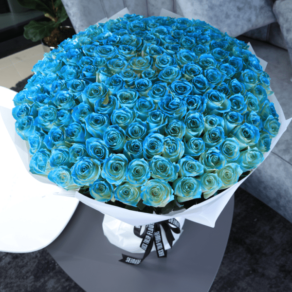 Blue color flowers
