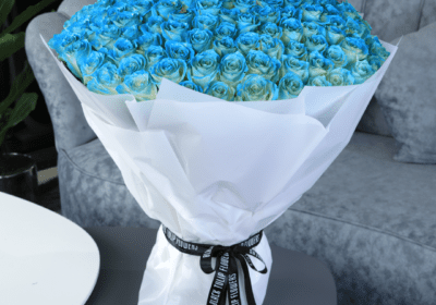 Blue color flowers