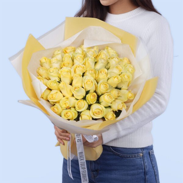 paris-sunset-2026 Yellow roses bouquet online delivery