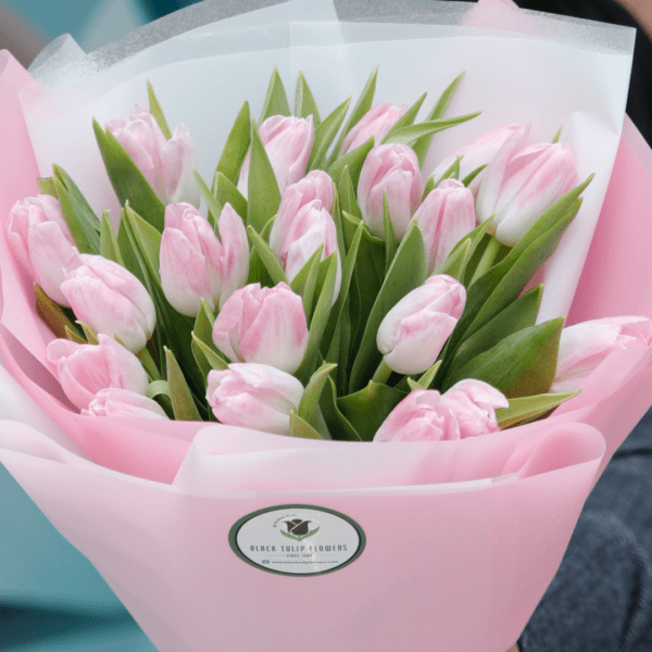 pink Tulips 003 pink tulip bouquet delivery