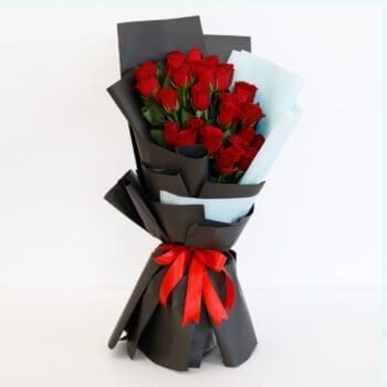 Two Dozen red Roses