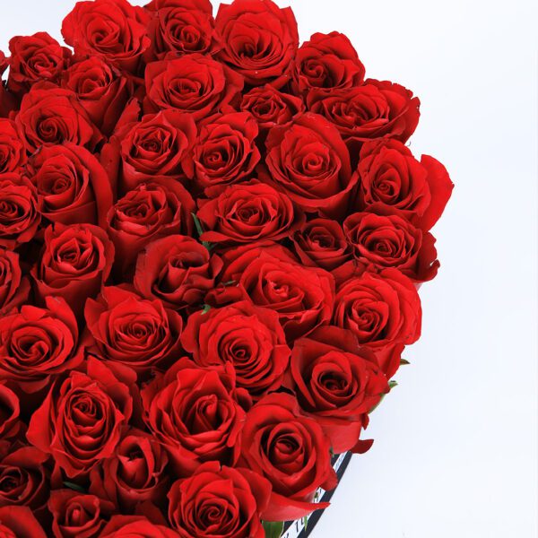 Full of Love flower box by Black Tulip Flowers