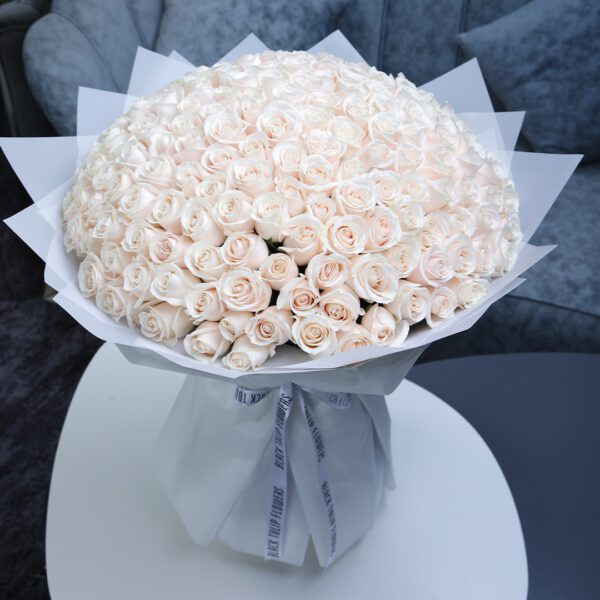 Peaceful Bouquet by Black Tulip Flowers