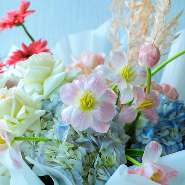Heavenly Gorgeous by Black Tulip Flowers