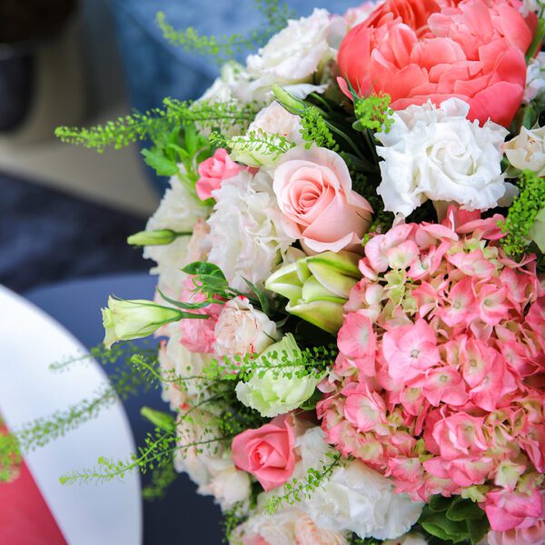 Lovely Pink Combination flower arrangement by Black Tulip Flowers