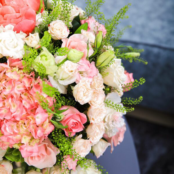 Lovely Pink Combination flower arrangement by Black Tulip Flowers
