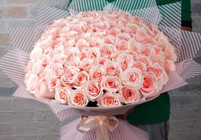 Pink Elegance bouquet by Black Tulip Flowers