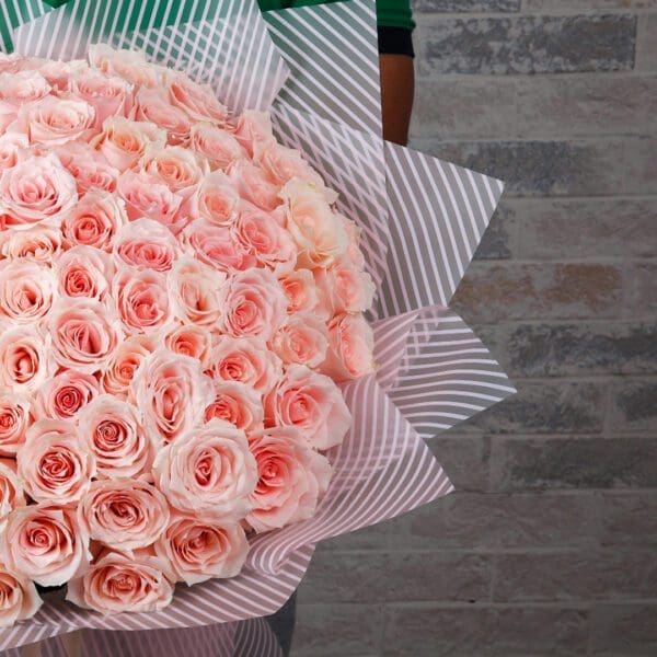 Pink Elegance bouquet by Black Tulip Flowers