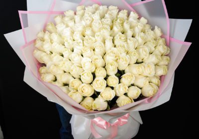Pure Innocence bouquet by Black Tulip Flowers