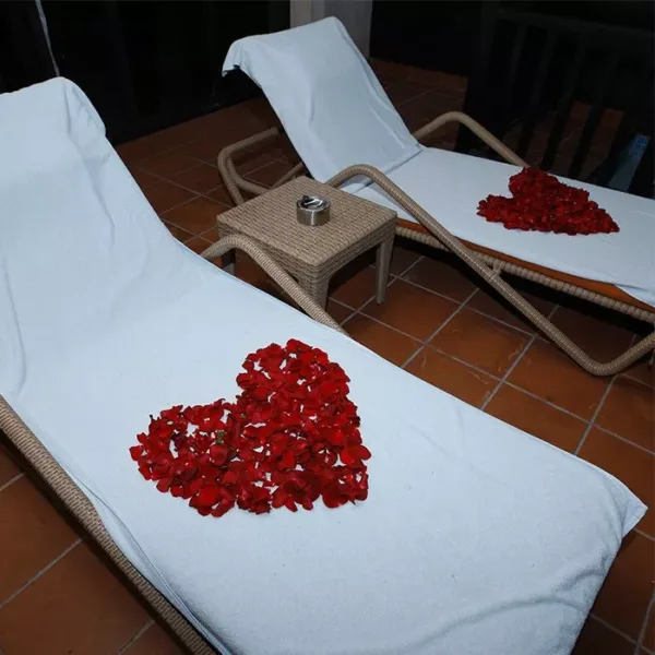 Romantic Surprise flower setup by Black Tulip Flowers