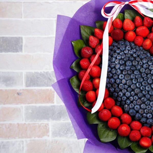 Sweet Love - Fruit Bouquet (3) Sweet Love - Fruit Bouquet by Black Tulip Flowers