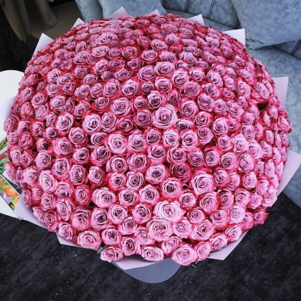 Astounding Deep Purple Bouquet (2) Astounding Deep Purple Bouquet by Black Tulip Flowers