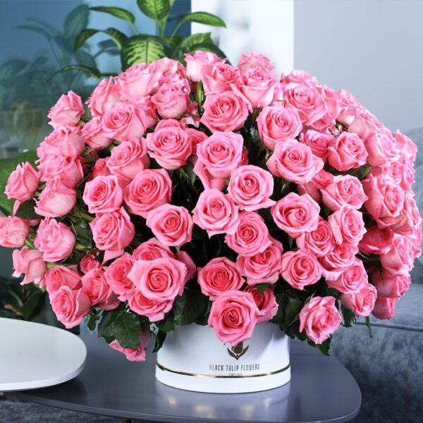 Dazzling Roses In A Box