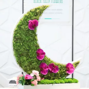 Crescent masterpiece flowers arrangement