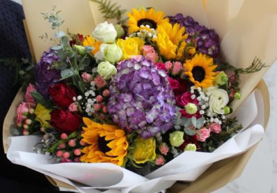 mixed flower bouquet