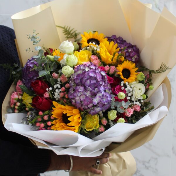 mixed flower bouquet
