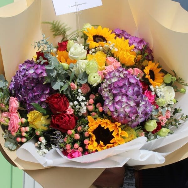 mixed flower bouquet