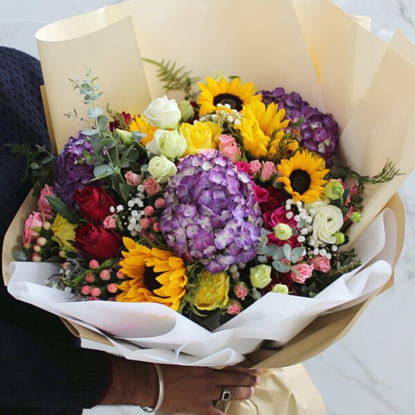 mixed flower bouquet
