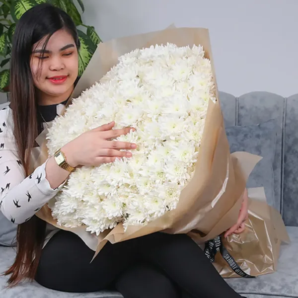 Whitening-Beauty-Chrysanthemum-1 Chrysanthemum flower delivery online qatar