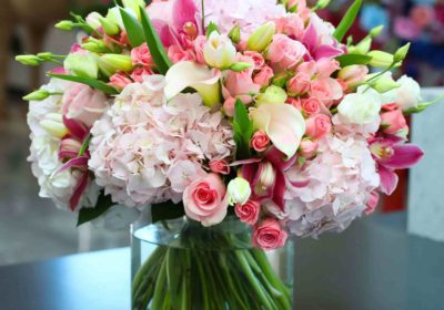Pink Elegant Centerpiece