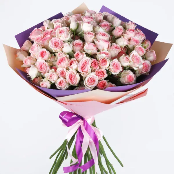Pink Spray Roses Bouquet Online delivery