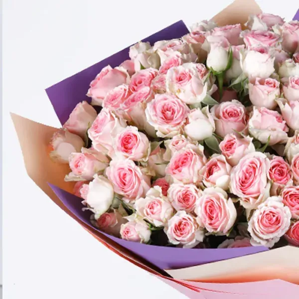 Pink Spray Roses Bouquet Online