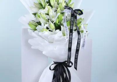 White Lilies Bouquet online